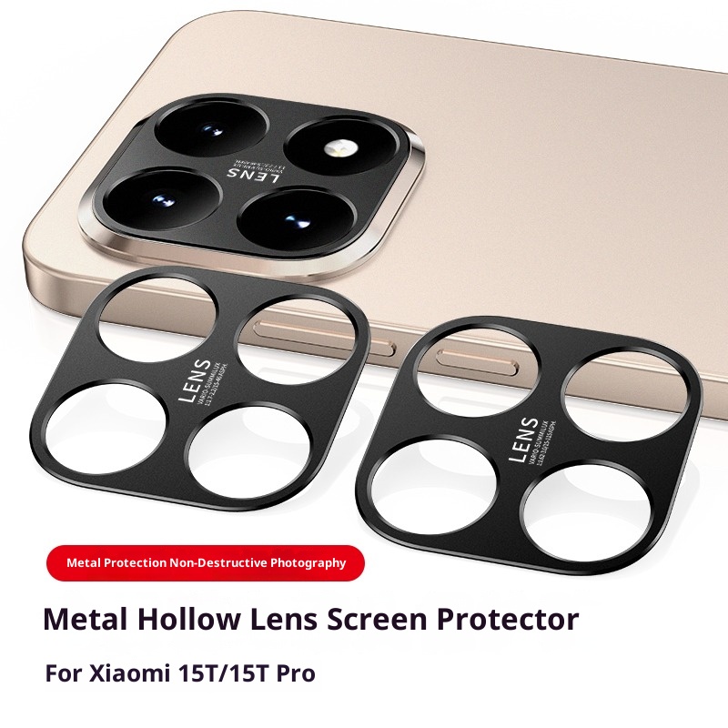 Xiaomi Photography Kit - Pelindung Lensa Kamera Belakang Logam Aluminium