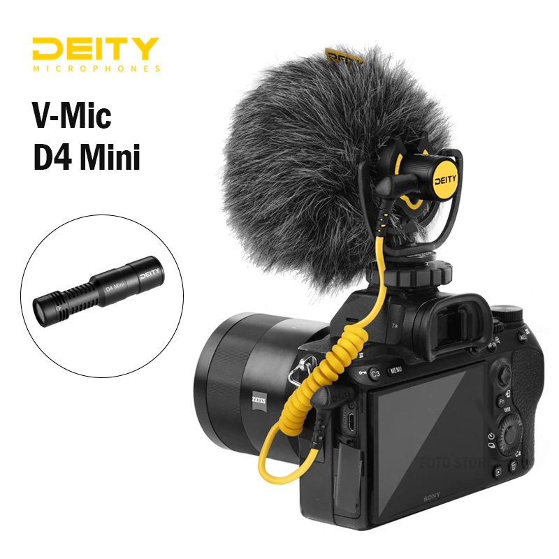 Photography With Mobile - Dewa V-mic D4 Mikrofon Mini Mikrofon