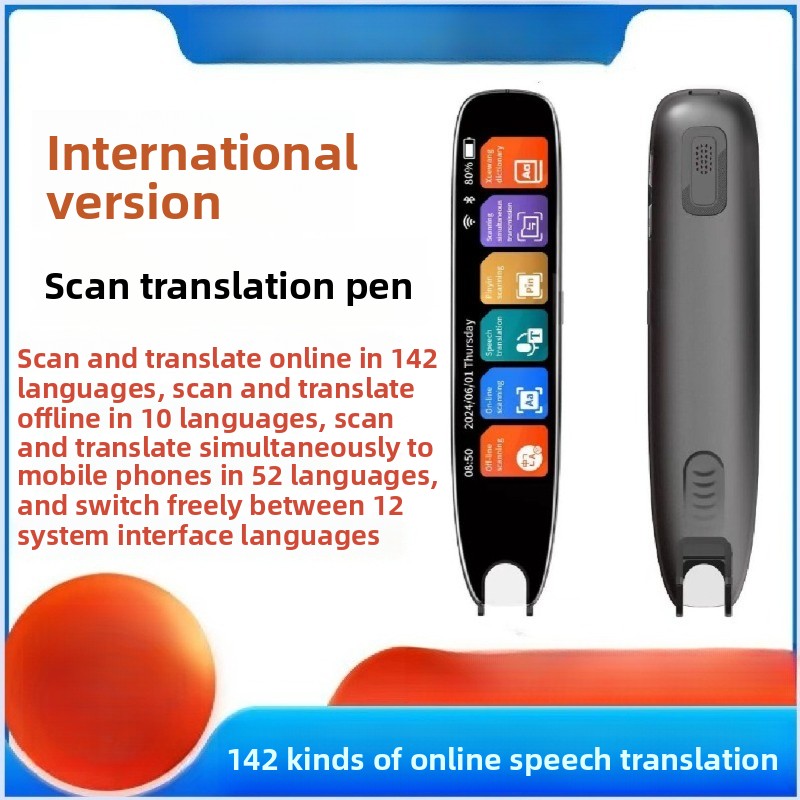 Photography Translate - Pena penerjemah pemindai, fotografi multibahasa Cina,