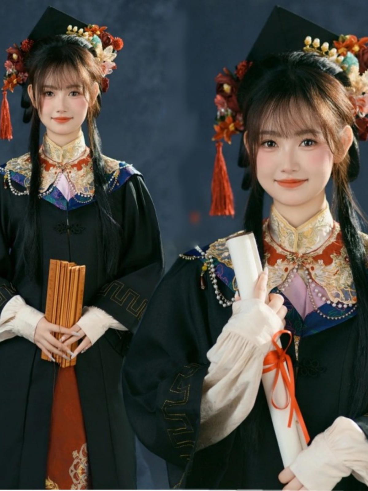 Photography Trend - Gaun Wisuda Wanita Hanfu Dinasti Ming