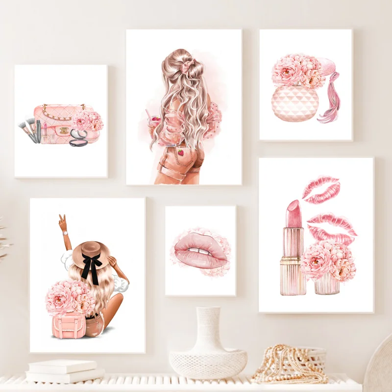 Lukisan Kanvas Seni Mode Tanpa - Photography Trend ulasan dan harga