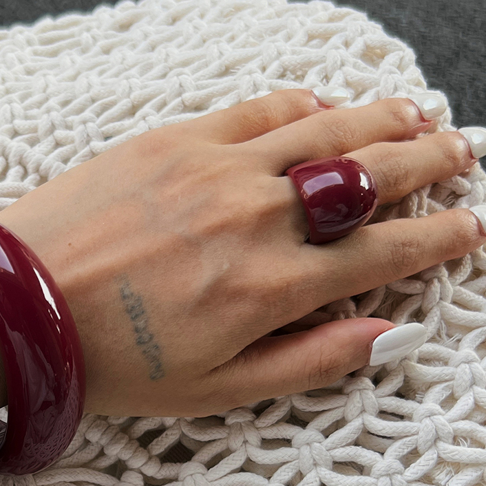 Cincin Resin Tidak Beraturan u - Photography Trend ulasan dan harga
