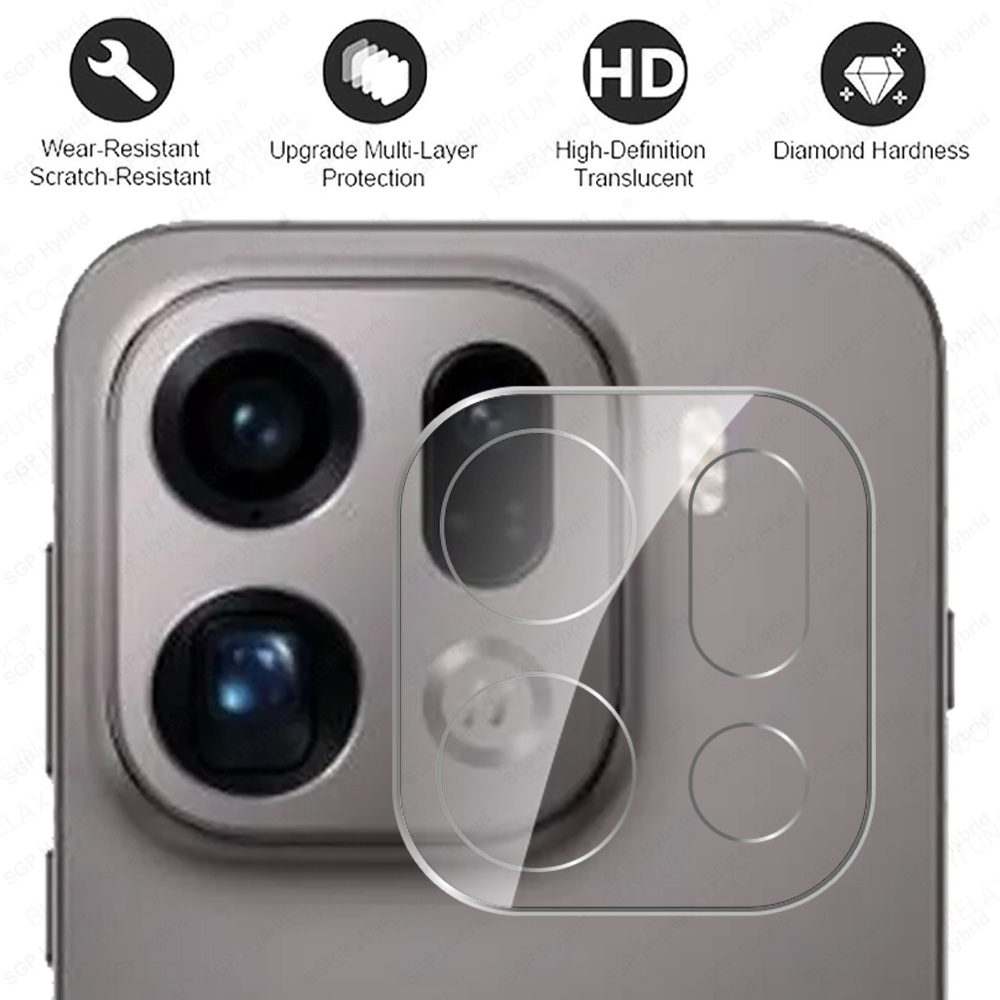 2 Buah Pelindung Kaca Kamera 3 - Photography Kit Oppo Find X9 Pro ulasan dan harga