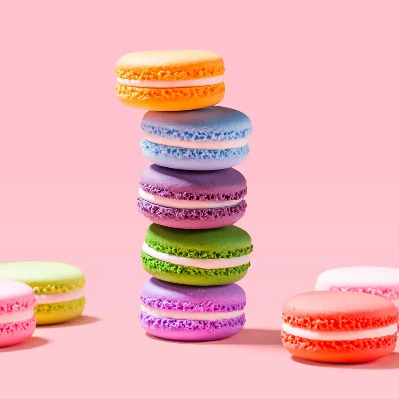 Simulasi kue Macaron Model mak - Photography Food ulasan dan harga