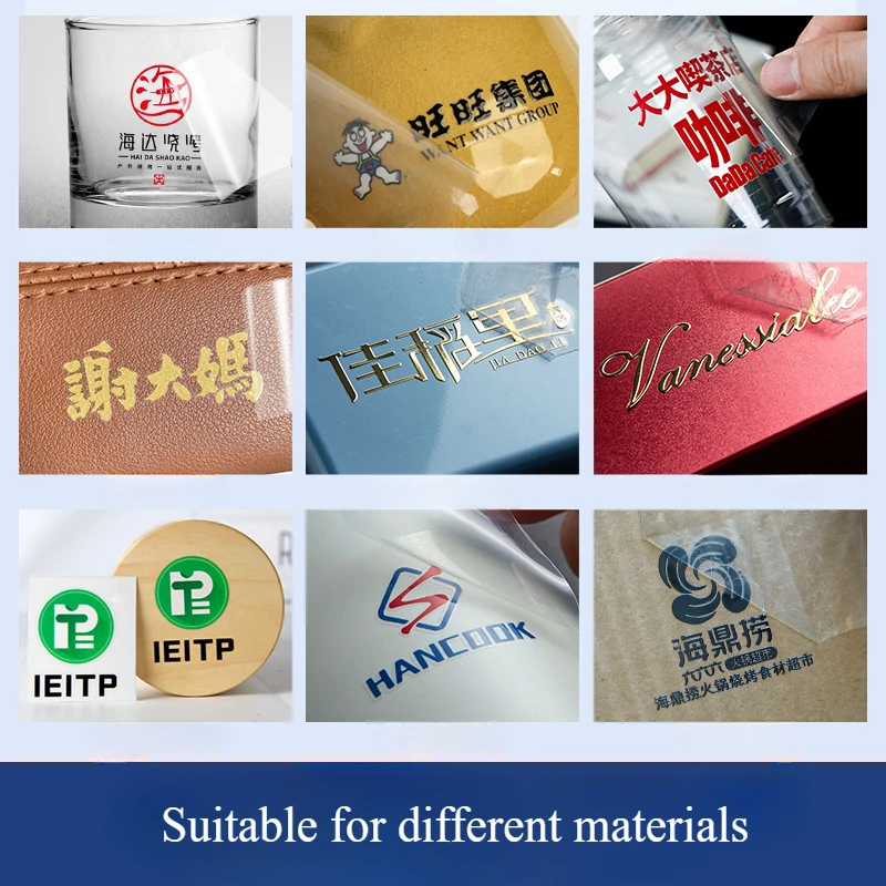 100 Buah Stiker Nama 3D Ukuran - Photography Logo ulasan dan harga