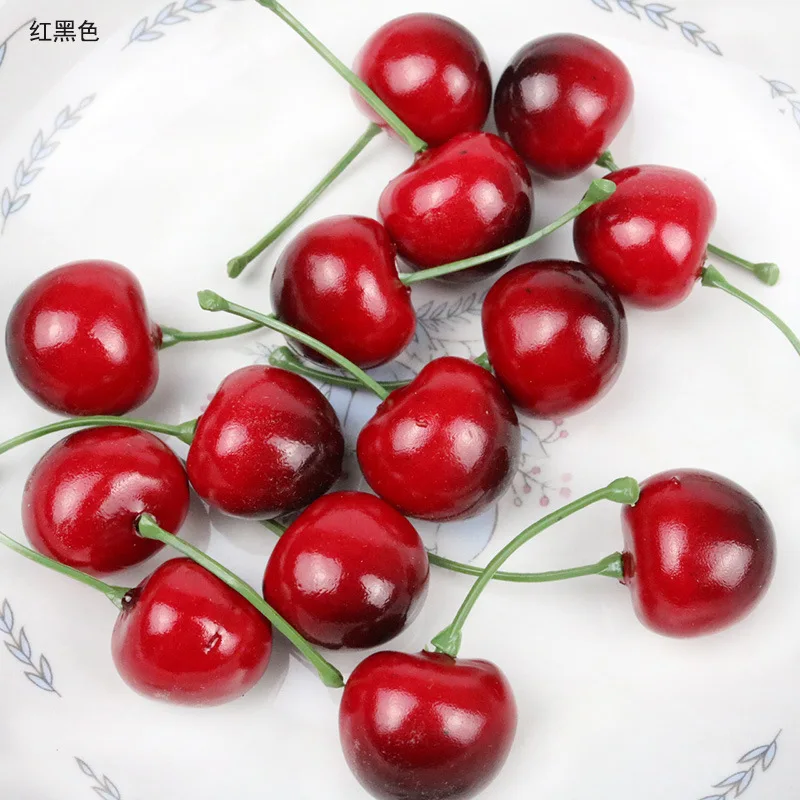30 buah simulasi ceri palsu or - Photography Food ulasan dan harga