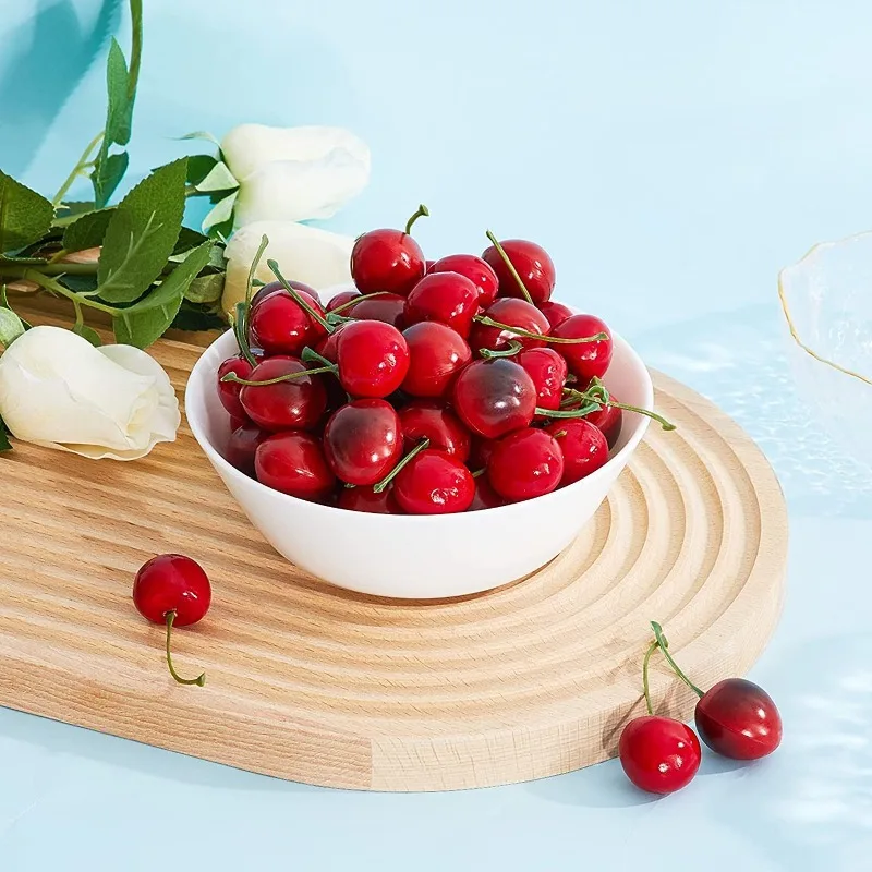 30 buah simulasi ceri palsu or - Photography Food ulasan dan harga
