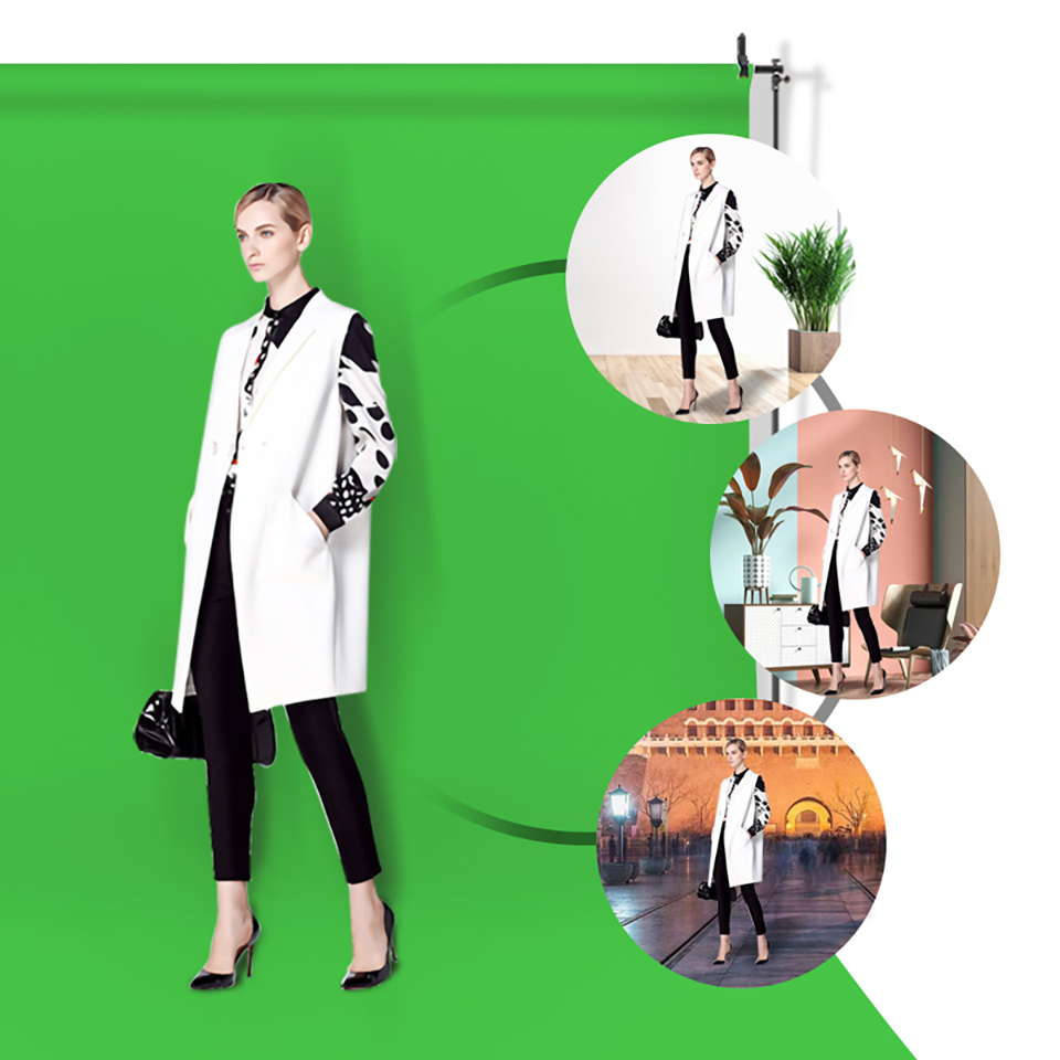 Layar hijau Chromakey Cromakey - Photography Hacks ulasan dan harga