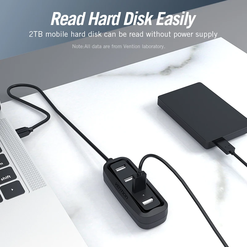 Vention USB 2.0 HUB 4 Port, de - Xiaomi Photography Kit ulasan dan harga