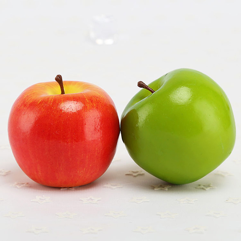 Simulasi Apel Buatan Warna Hij - Photography Food ulasan dan harga