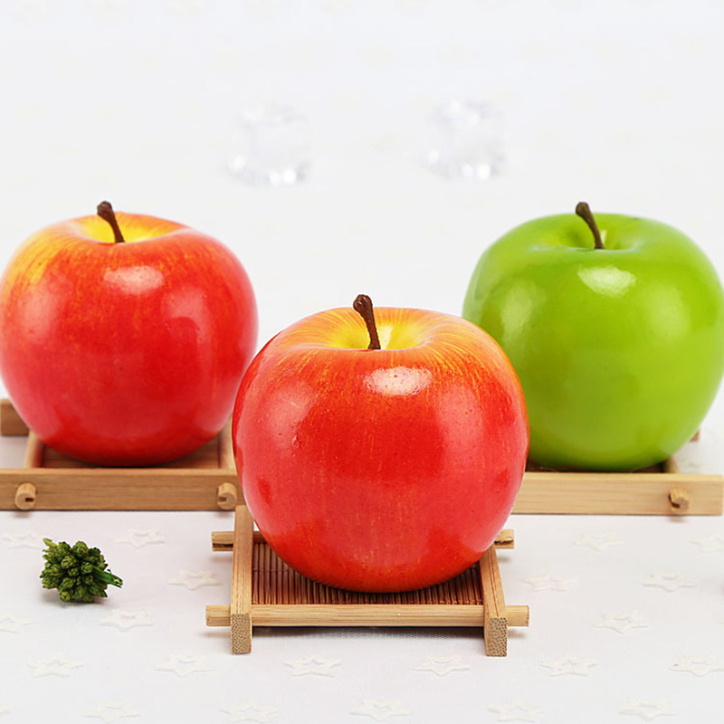 Simulasi Apel Buatan Warna Hij - Photography Food ulasan dan harga