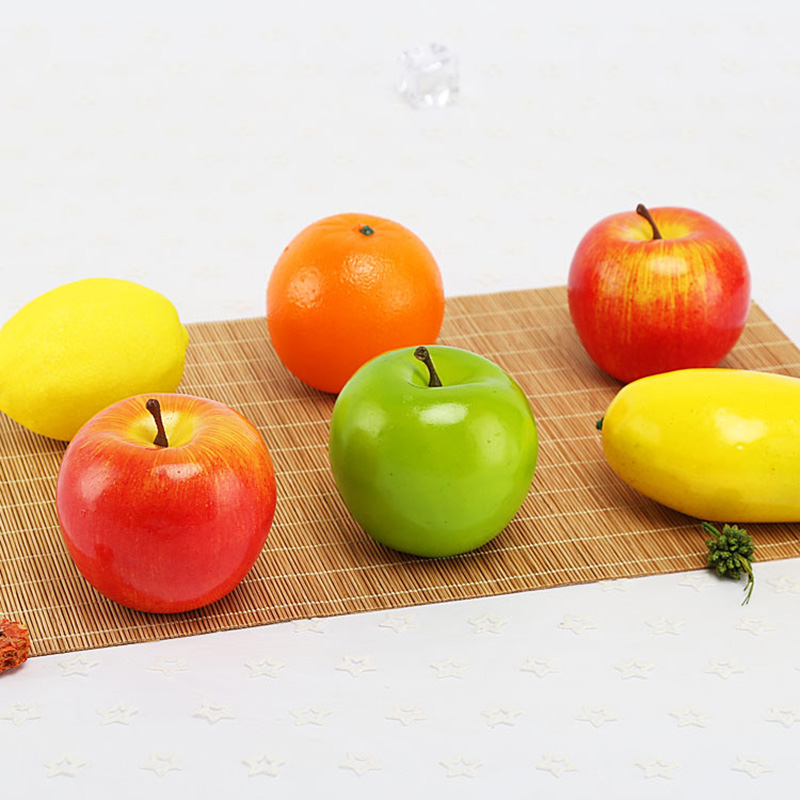Simulasi Apel Buatan Warna Hij - Photography Food ulasan dan harga
