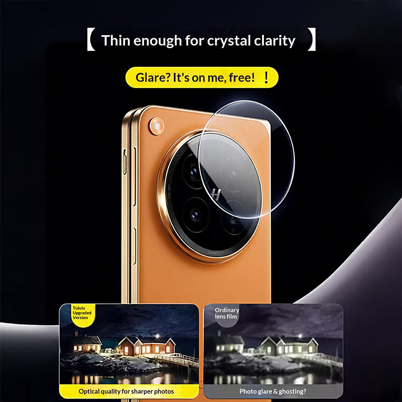 3 Buah Pelindung Lensa Kamera  - Photography Kit Oppo Find X9 Pro ulasan dan harga