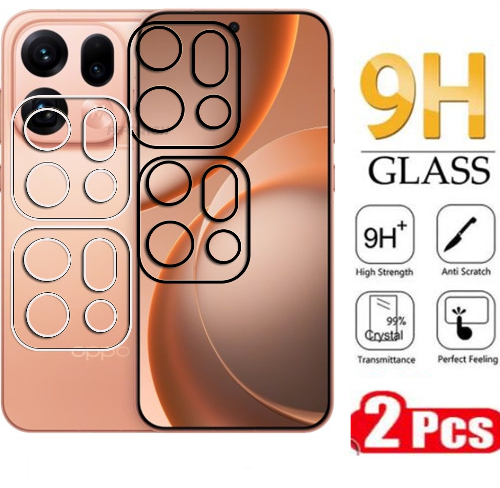 2 Buah Kaca Tempered 9H 3D unt - Photography Kit Oppo Find X9 Pro ulasan dan harga