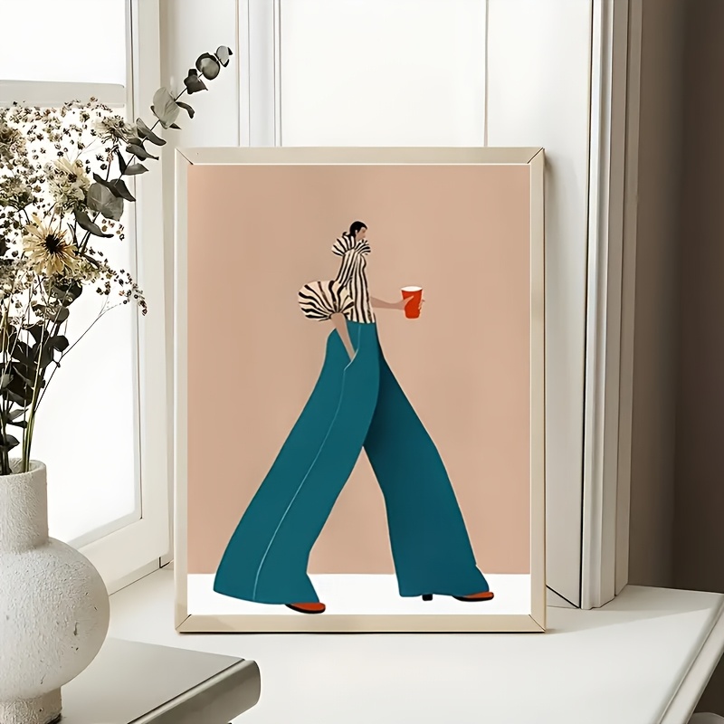 Poster Wanita Celana Biru Modi - Photography Trend ulasan dan harga